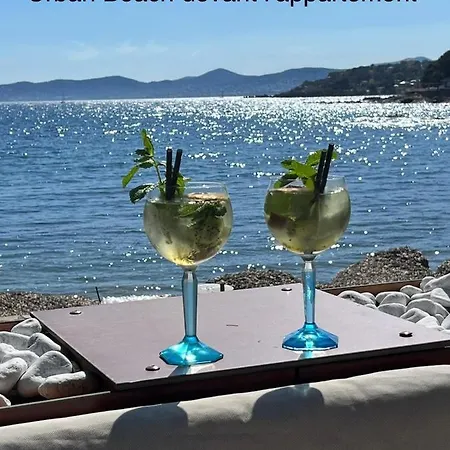 Duplex T3 Boulouris Pieds Dans L Eau 아파트